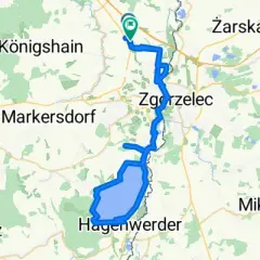 Trasa rowerowa wokół Berzdorfer See - idealna dla każdego cyklisty