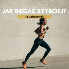 Kobieta biegnie, by dowiedzieć się, jak biegać interwały. 12 wskazówek.