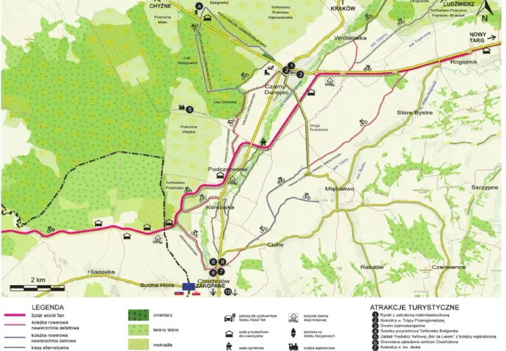 Trasa rowerowa wokół Tatr GPX – odkryj wymagającą gravelową przygodę