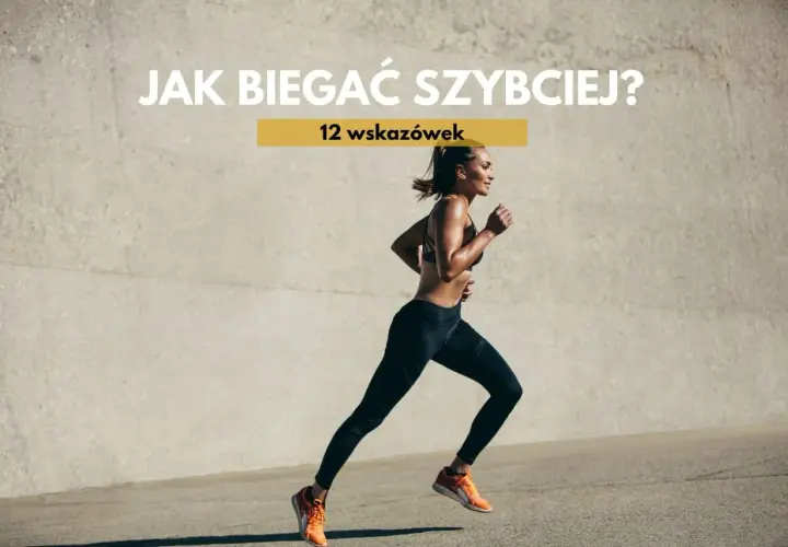 Kobieta biegnie, by dowiedzieć się, jak biegać interwały. 12 wskazówek.