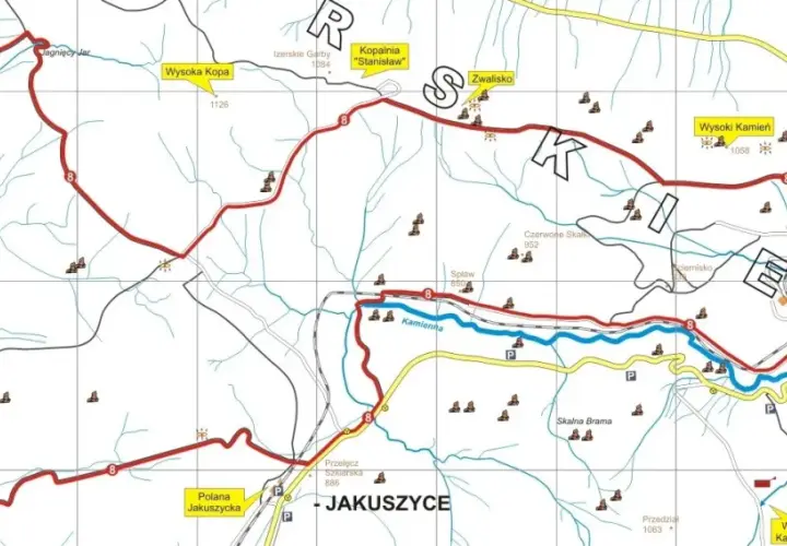 Góry Izerskie trasy rowerowe mapa - najlepsze szlaki i trudności