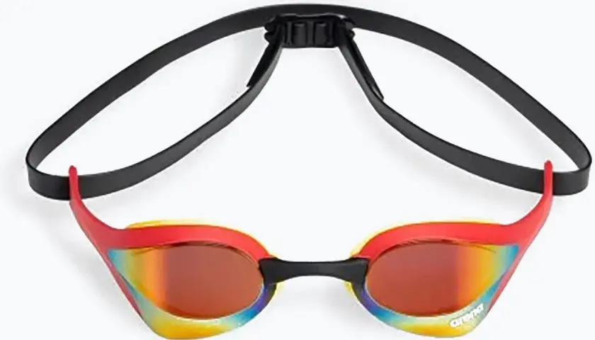 Okulary pływackie Arena Cobra Ultra Swipe Mirror w jaskrawych kolorach, gotowe na każde wyzwanie w wodzie.