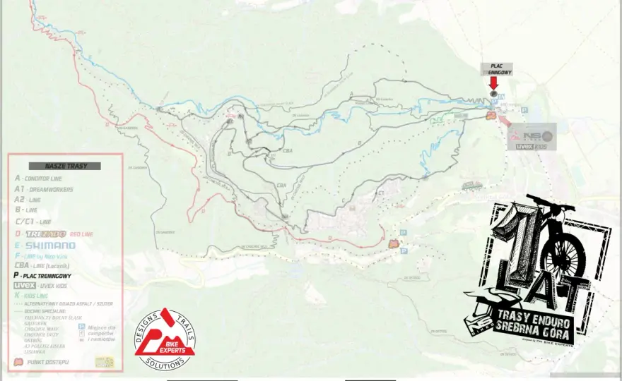 Srebrna Góra: Trasy Enduro, Cennik i Przewodnik (Kellys/NS Bikes)