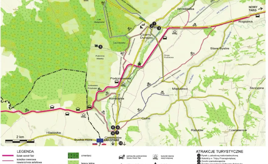 Trasa rowerowa wokół Tatr GPX – odkryj wymagającą gravelową przygodę