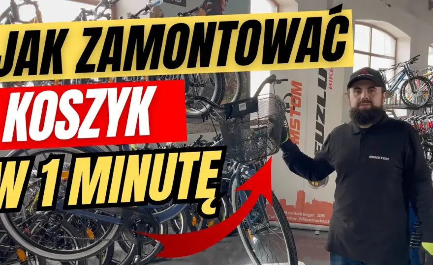 Jak zamontować kosz do roweru: proste kroki, by uniknąć problemów