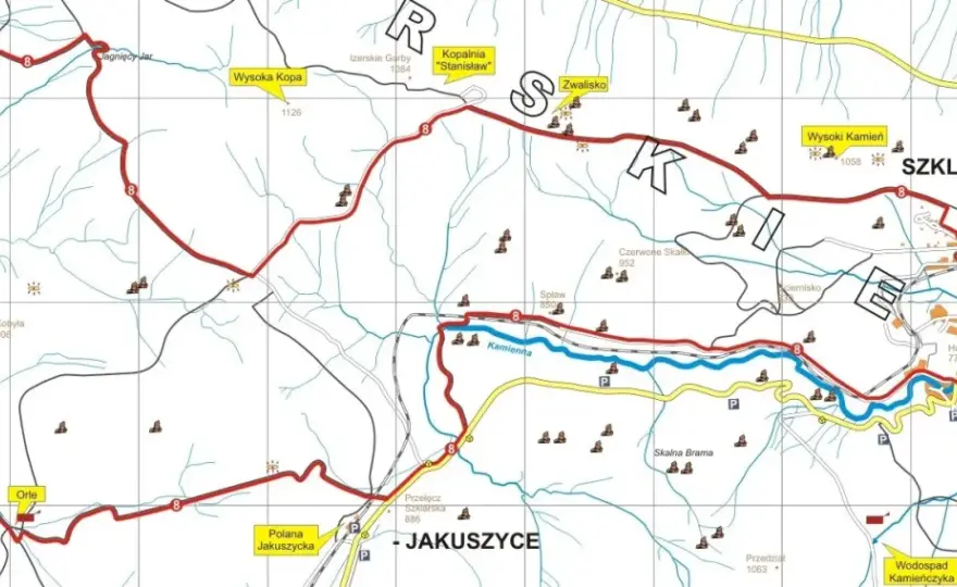 Góry Izerskie trasy rowerowe mapa - najlepsze szlaki i trudności