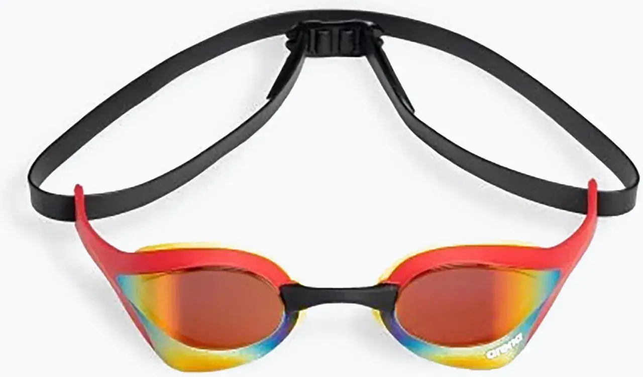 Okulary pływackie Arena Cobra Ultra Swipe Mirror w jaskrawych kolorach, gotowe na każde wyzwanie w wodzie.