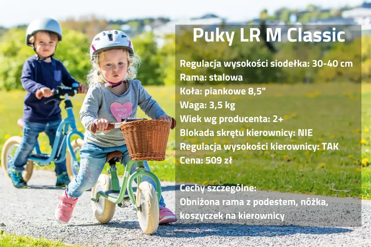 Dzieci na rowerach biegowych. Idealne rowery dla dziewczynek 3 lata, z koszyczkiem i regulacją kierownicy.